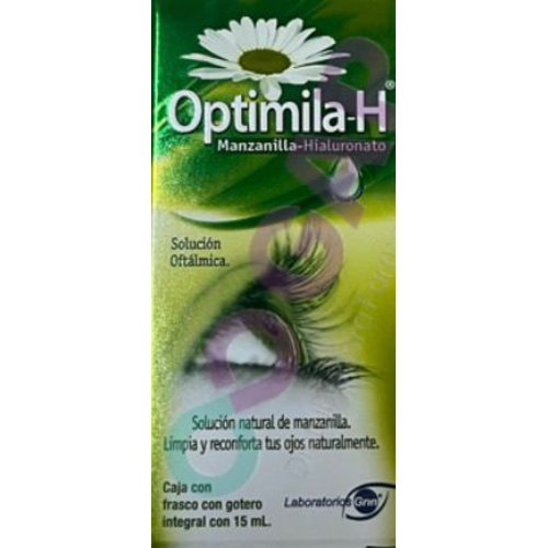 OPTIMILA H SOL OFT FCO GOTERO (MANZANILLA) 15 ML
