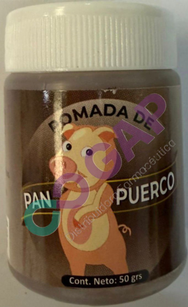 POMADA PAN PUERCO 50 GRS