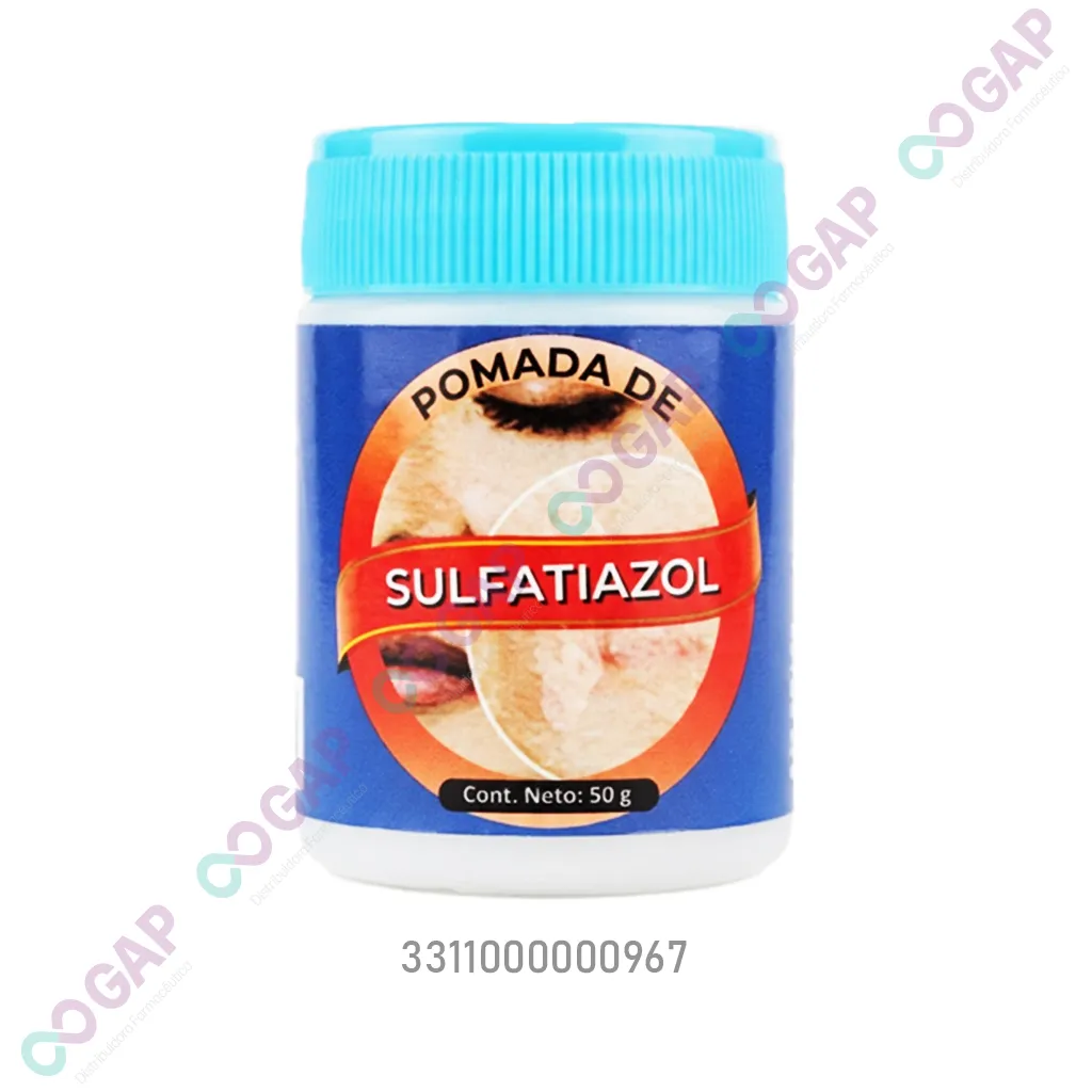 POMADA DE SULFATIAZOL MERCURIO TARRO 50 G