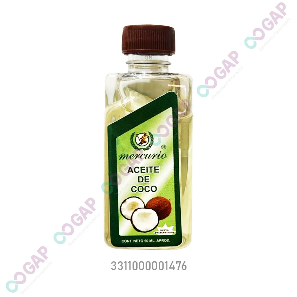 ACEITE DE COCO MERCURIO FCO 50 ML