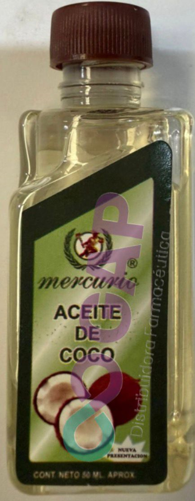 ACEITE DE COCO MERCURIO FCO 50 ML