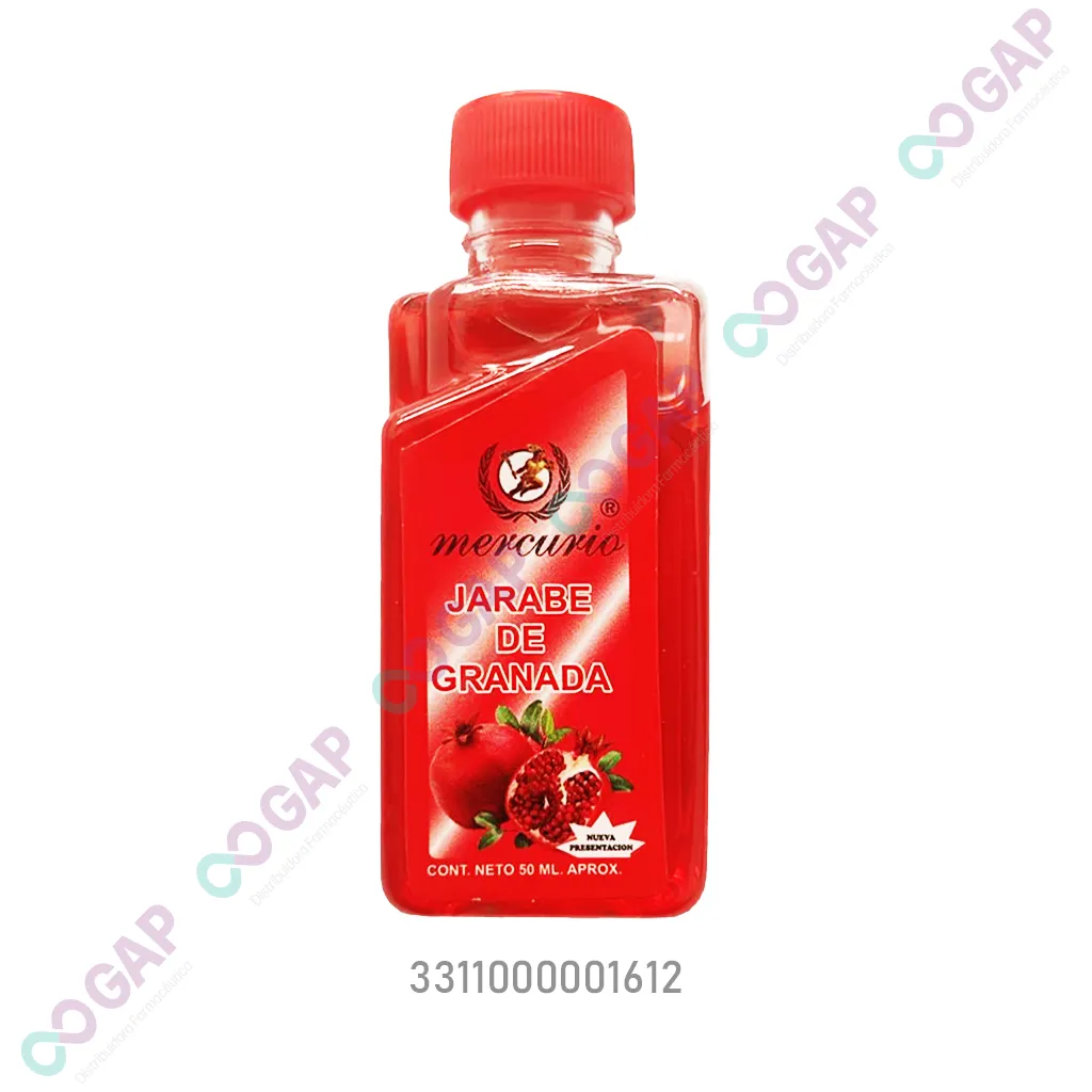 JARABE DE GRANADA MERCURIO 50 ML