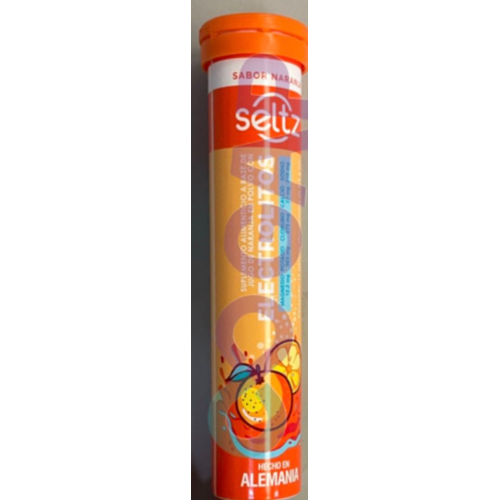 SELTZ ELECTROLITOS ORALES SABOR NARANJA