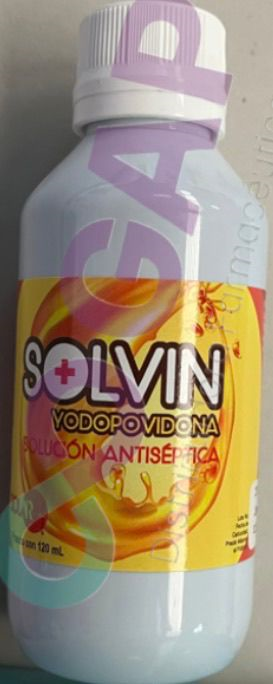 SOLVIN YODOPOVIDONA SOL ANTISEPTICA HERIDAS FCO 120 ML