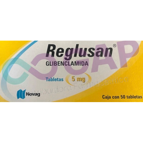 GE GLIBENCLAMIDA 5MG C/50 TAB REGLUSAN