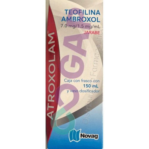 GE TEOFILINA/AMBROXOL ATROXOLAM JARABE FCO 150 ML