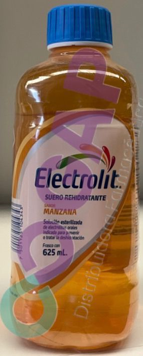 ELECTROLIT SABOR MANZANA 625 ML