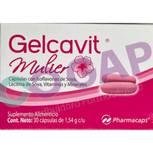 GELCAVIT MULIER 30 CAPSULAS