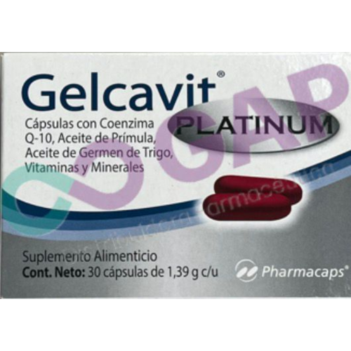 GELCAVIT PLATINUM 30 CAPSULAS