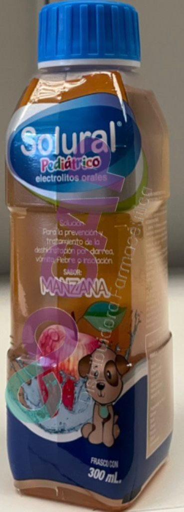 SOLURAL PEDIATRICO SABOR MANZANA 300 ML