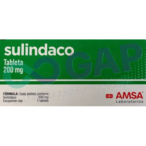 GE SULINDACO 200 MG C/20 TAB AMSA