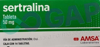 GE SERTRALINA 50MG C/14 TAB AMSA