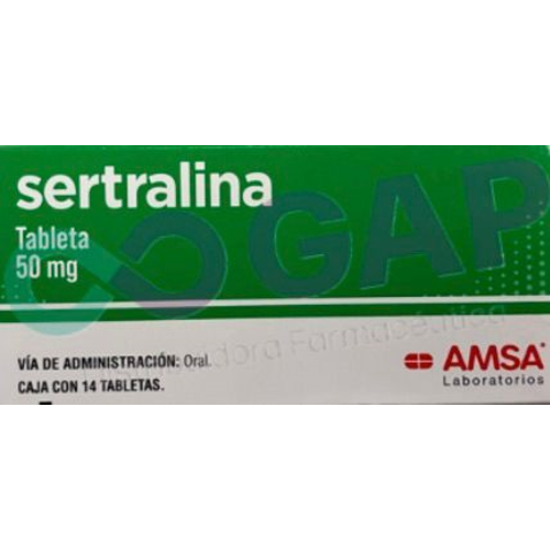 GE SERTRALINA 50MG C/14 TAB AMSA
