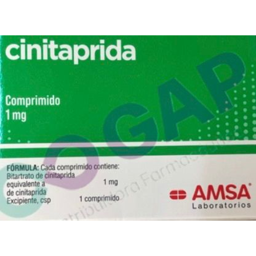 GE CINITAPRIDA AMSA 1 MG 25 COMPRIMIDOS