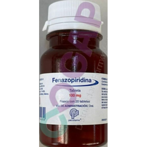 GE FENAZOPIRIDINA 100 MG 20 TABLETAS PSICOFARMA