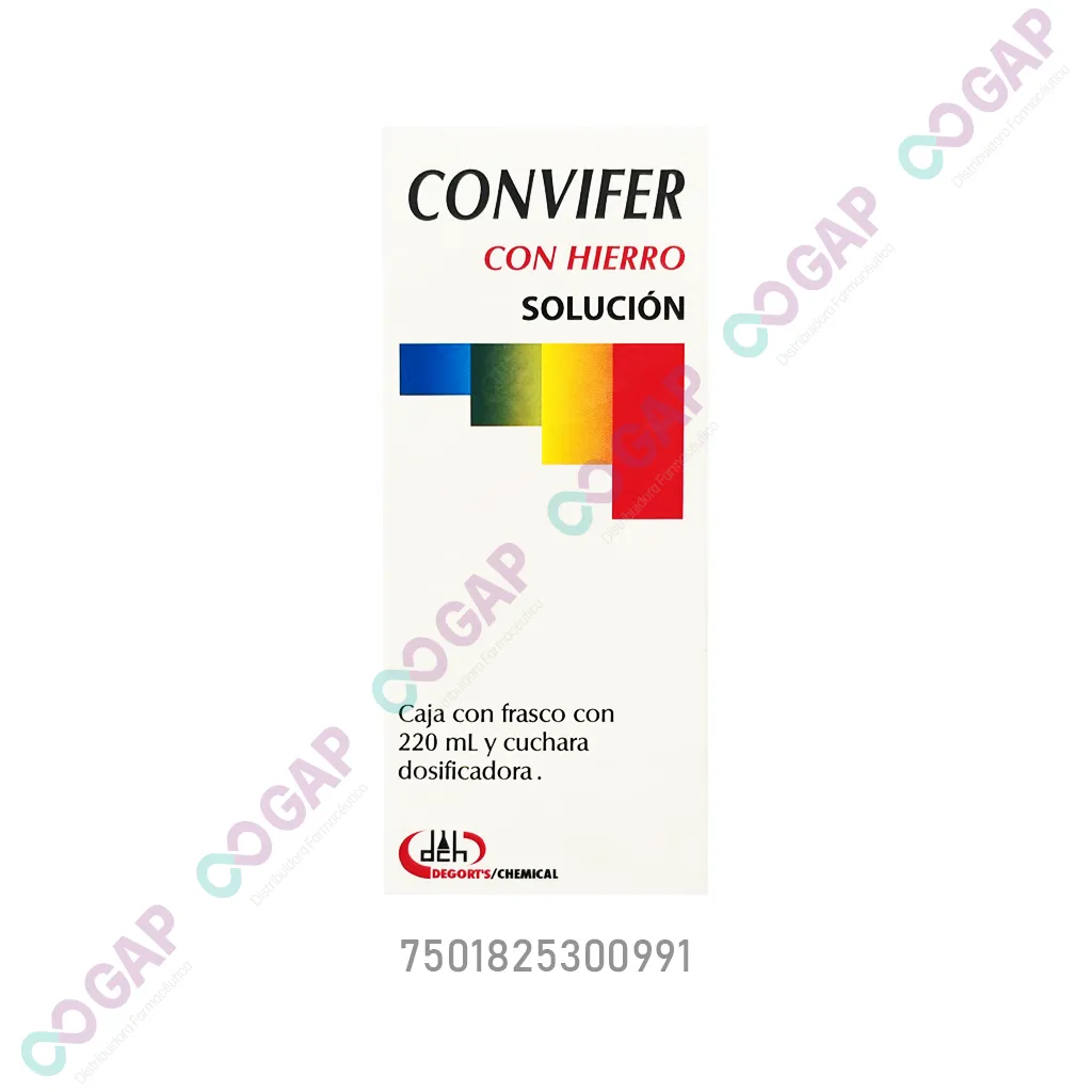CONVIFER HIERRO SOLUCION 220 ML
