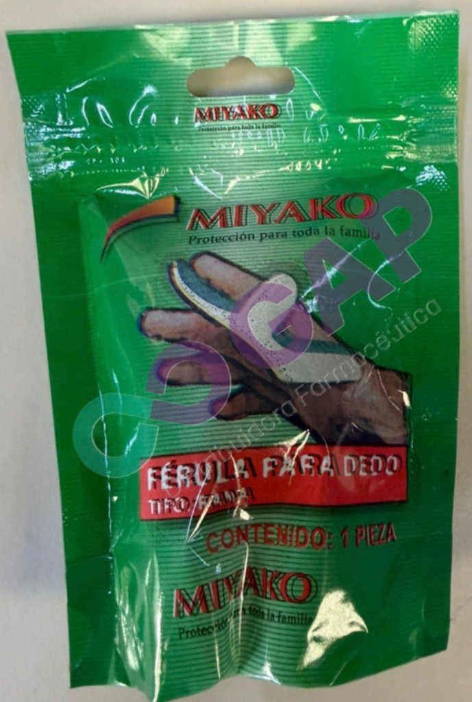 FERULA PARA DEDO TIPOM RANA MEDIANA 1 PZA