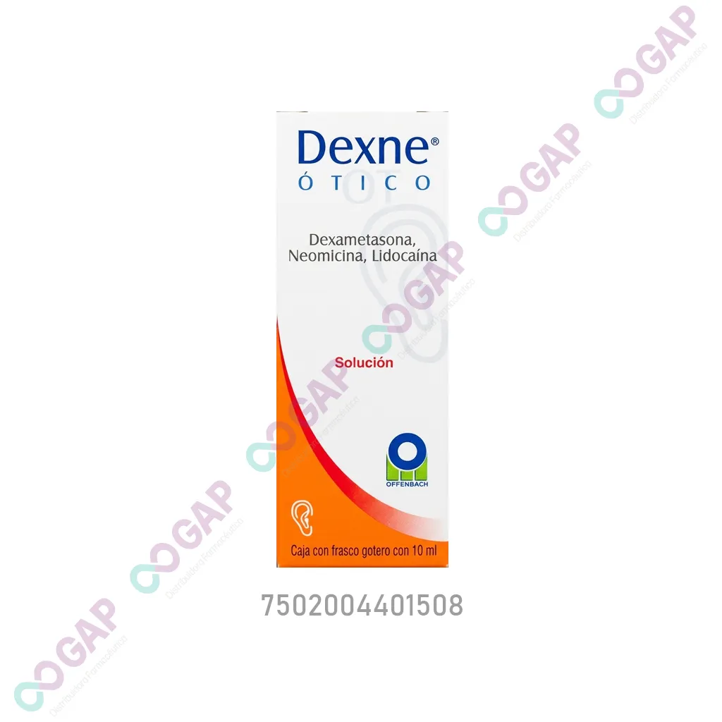 GE DEXAMETASONA/NEOM/LIDO DEXNE OTICO SOL 10 ML