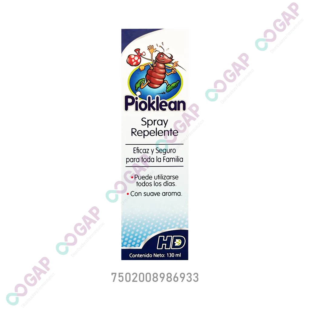 PIOKLEAN SPRAY REPELENTE FCO 130 ML