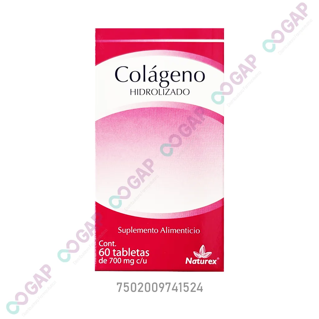 COLAGENO HIDROLIZADO 700 MG 60 TABLETAS