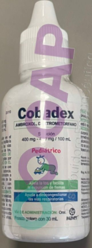 GE AMBROXOL/DEXTROM COBADEX PED GTS 30 ML