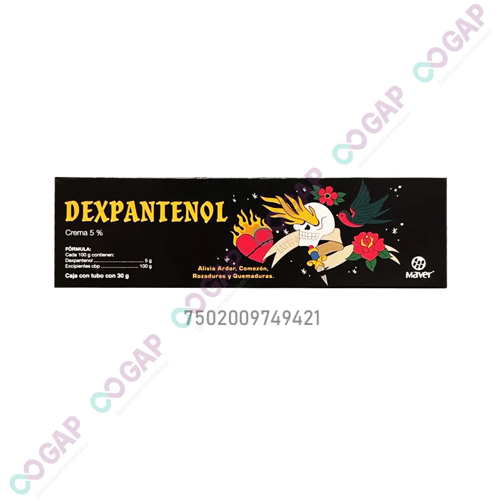 GE DEXPANTENOL TATTOO 5% CRA 30G MAVER