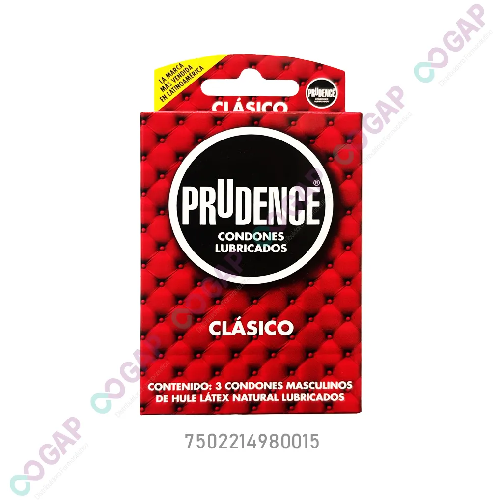 PRUDENCE CLASICO 3 CONDONES