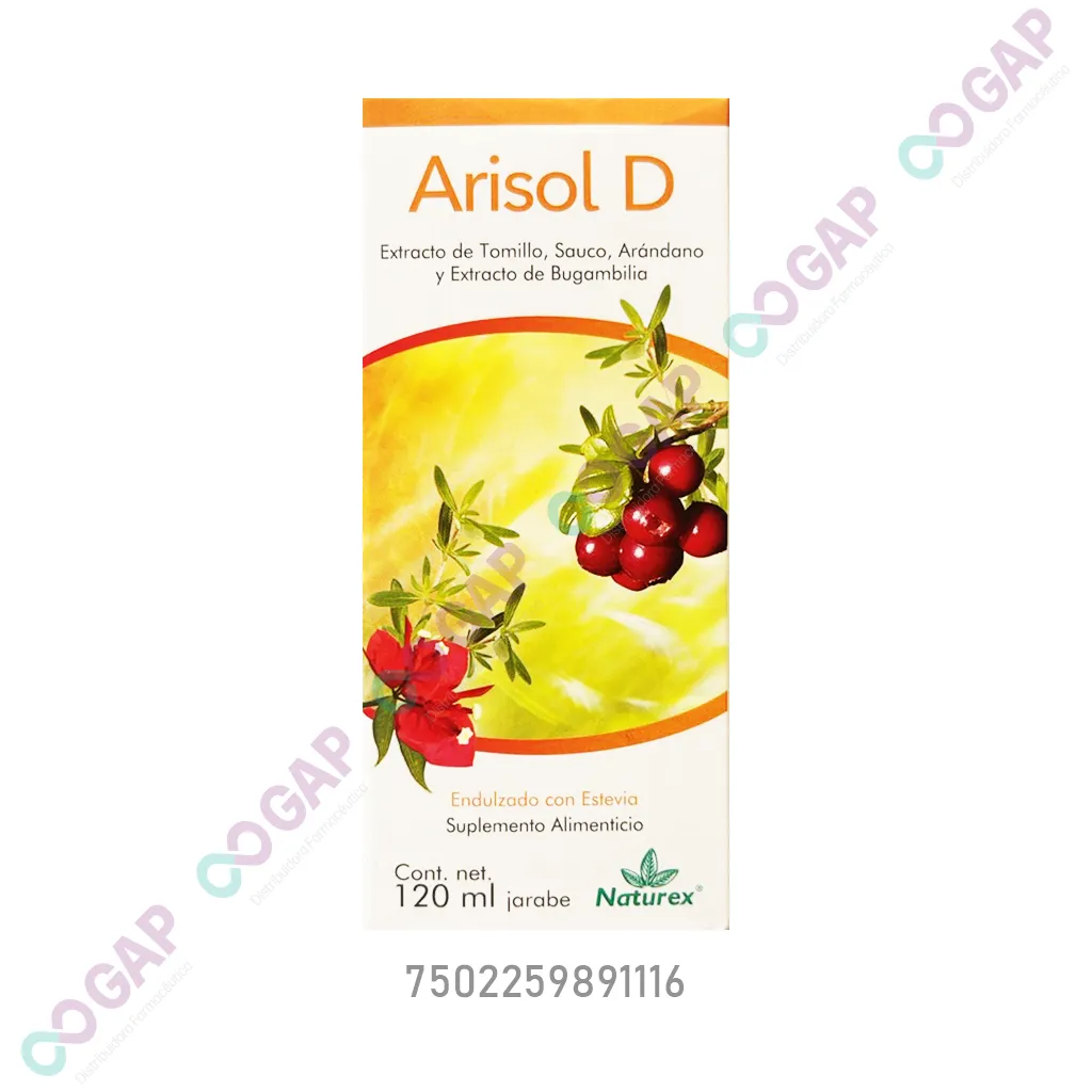 ARISOL D JBE FCO 120 ML