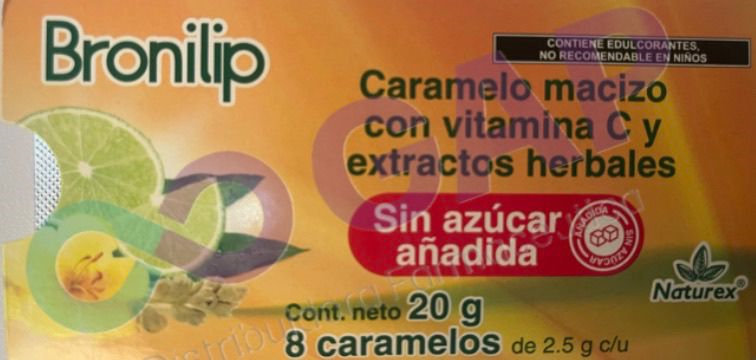 BRONILIP C/10 CARAMELOS 2.5 G