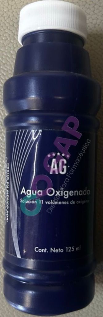 AGUA OXIGENADA AG SOL 3.5% FCO 125 ML