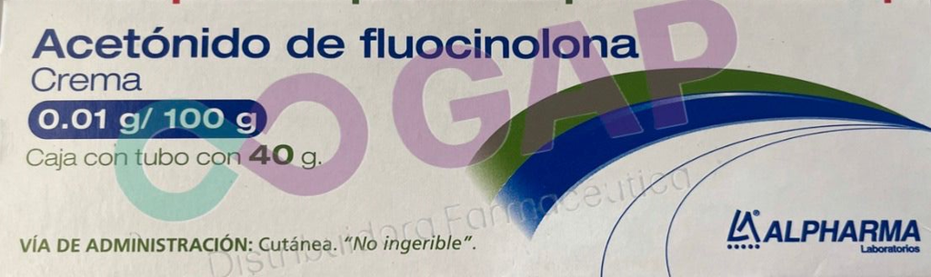 GE ACETONIDO DE FLUOCINOLONA 0.01/100G CREMA TUBO 40 G