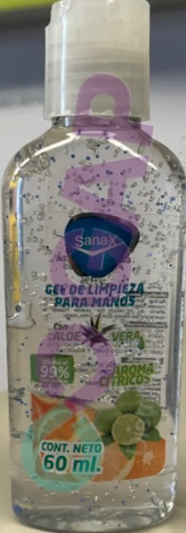 GEL ANTIBACTERIAL SANAX 70% FCO 60 ML