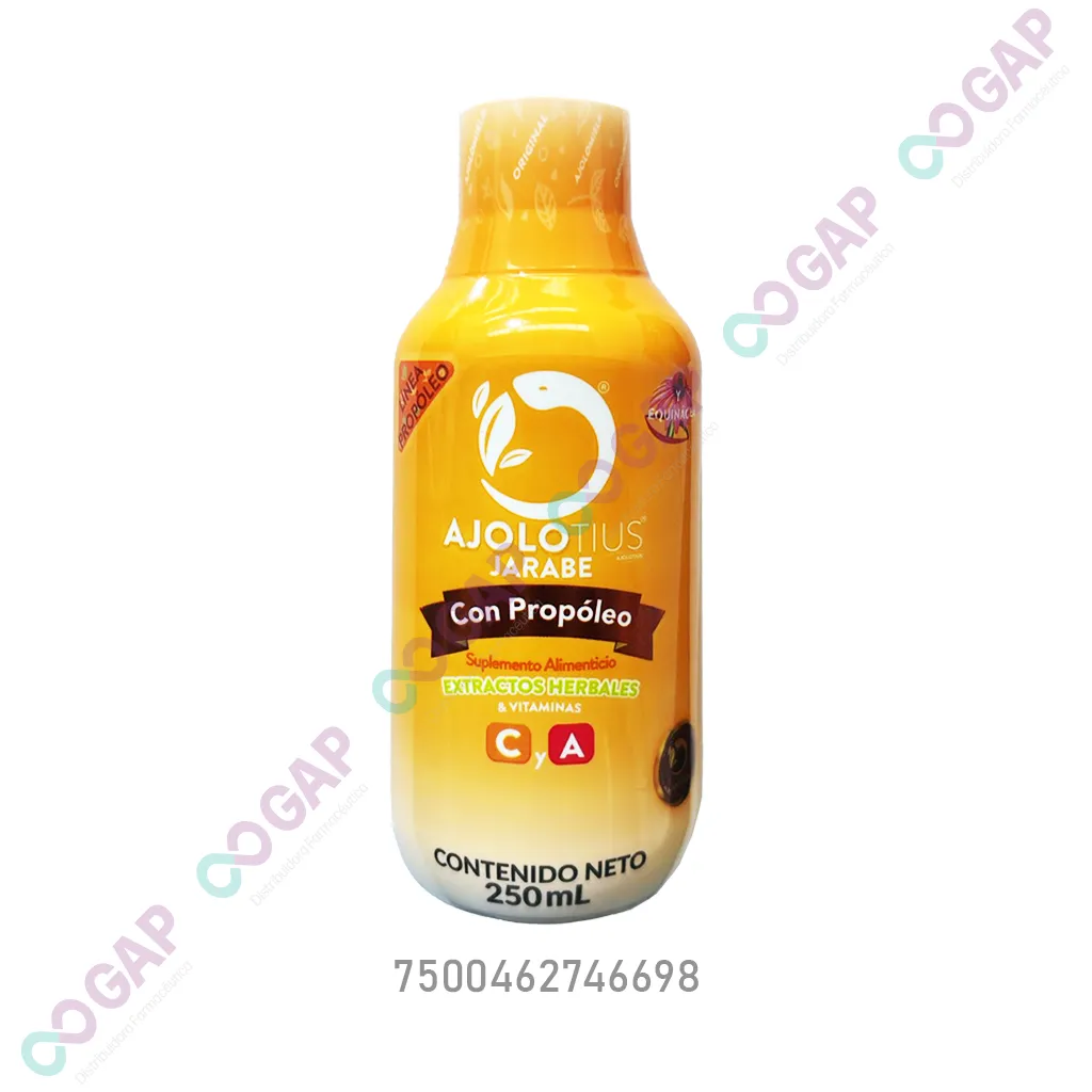 AJOLOTIUS JARABE PROPOLEO FCO 250 ML