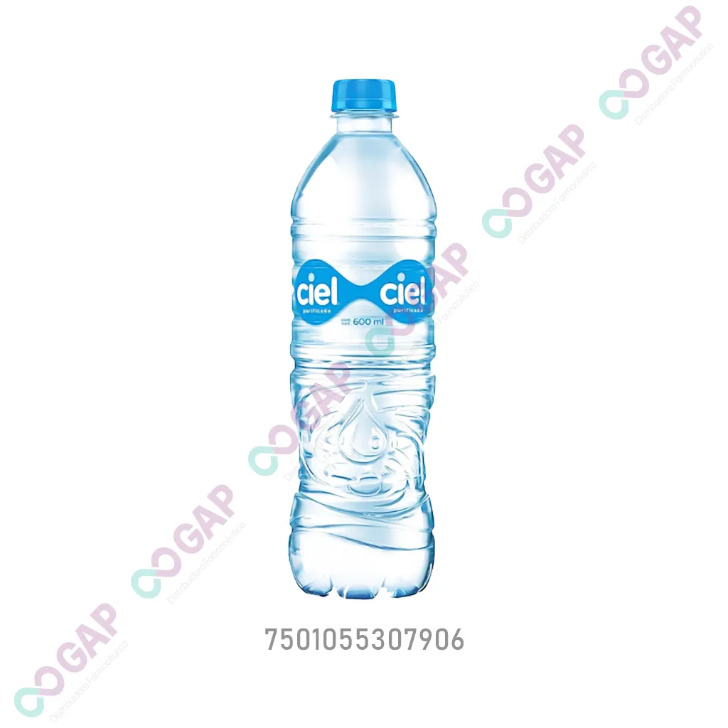 AGUA CIEL 600 ML PAQ. 12 PZS