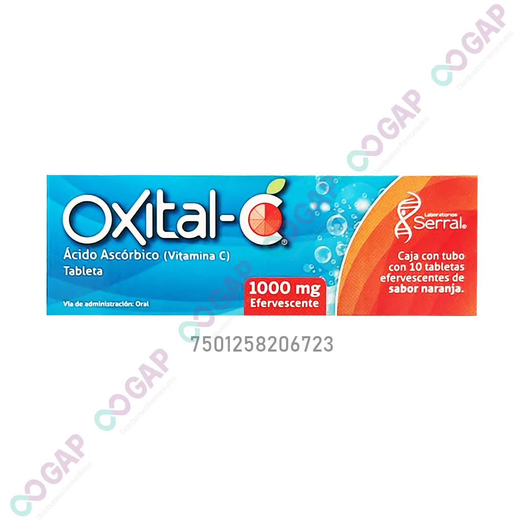 GE AC/ ASCORBICO 1 G C/10 TAB EFERVESCENTE OXITAL C