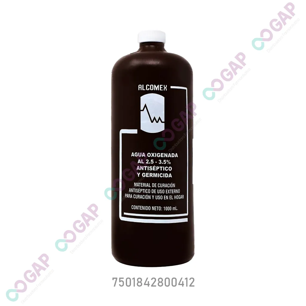 AGUA OXIGENADA ALCOMEX SOL 1.0 LT