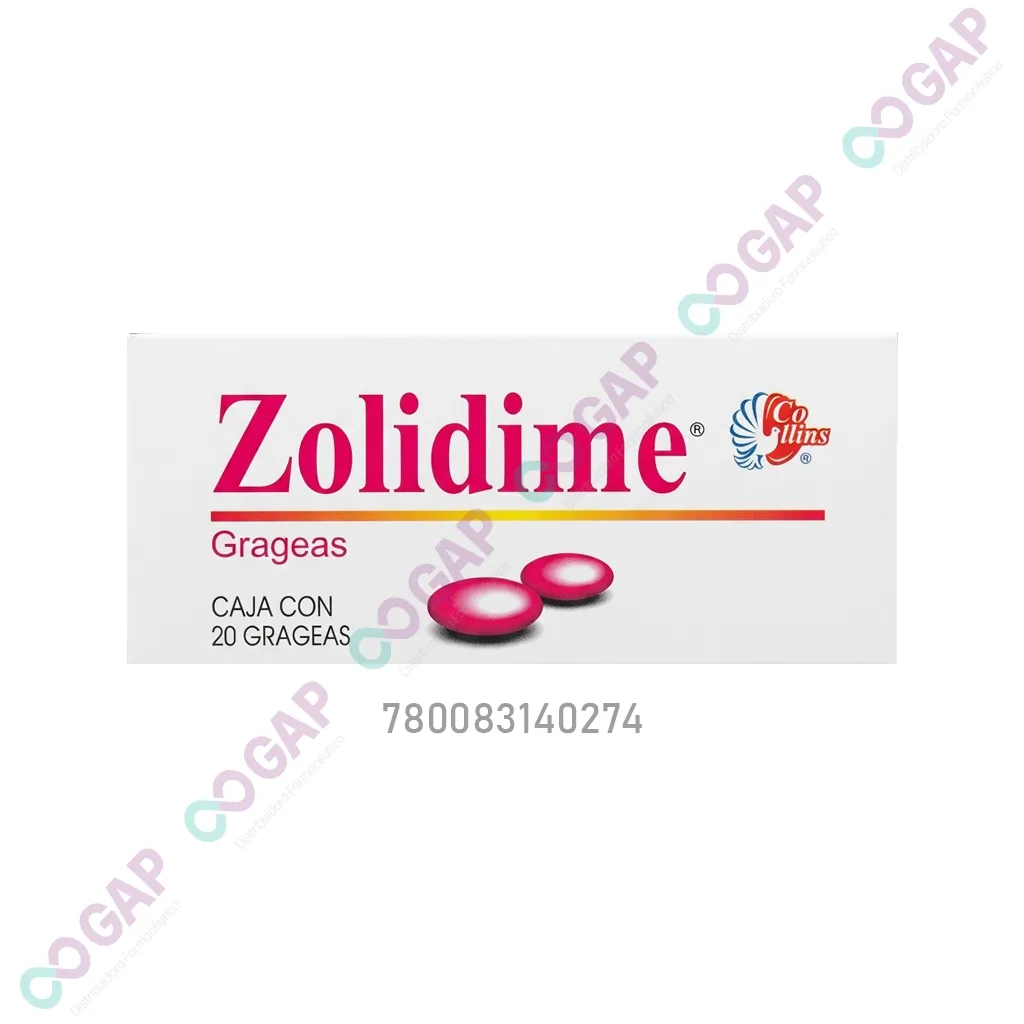 ZOLIDIME CAJA CON 20 GRAGEAS