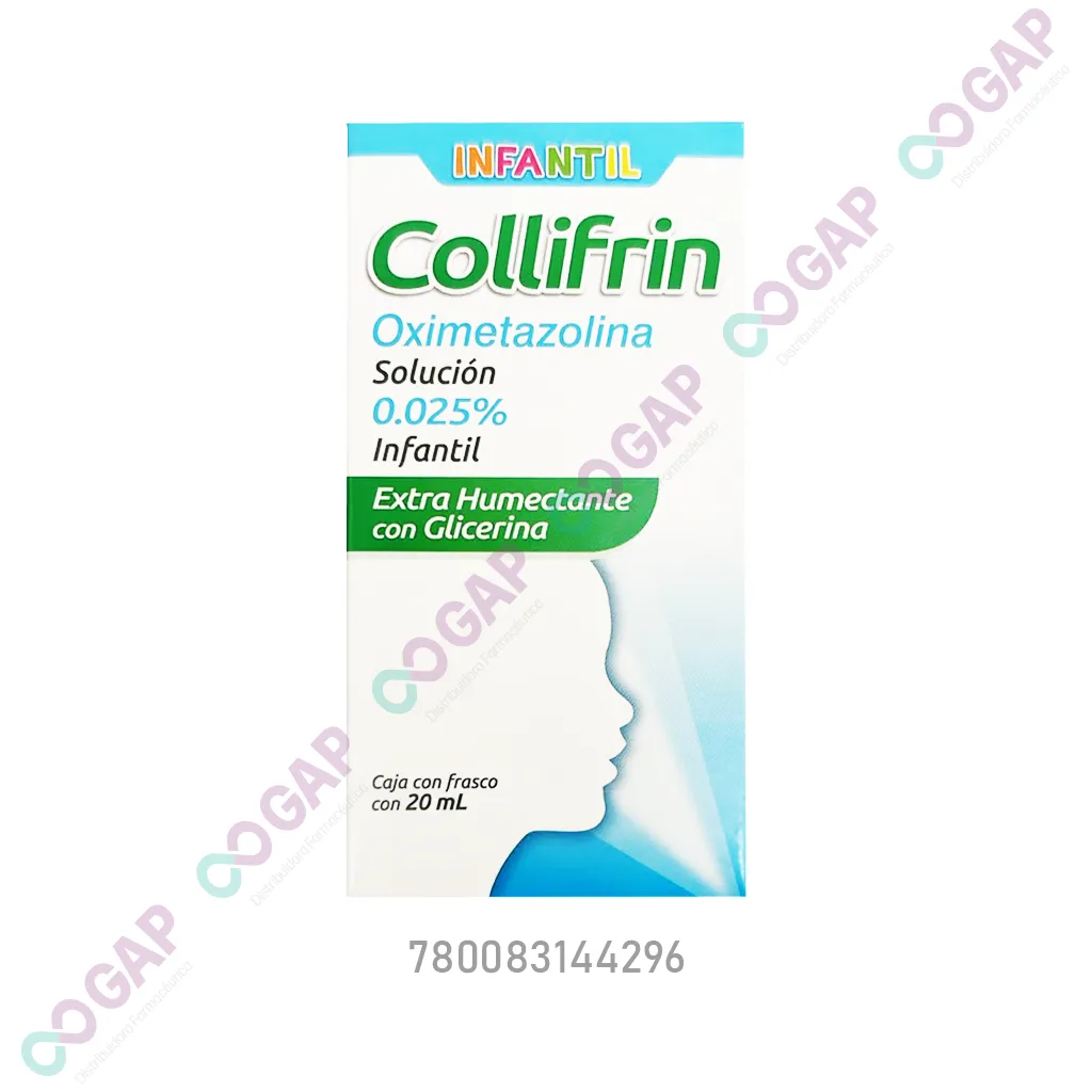GE OXIMETAZOLINA COLLIFRIN SOL INF 0.025% 20 ML
