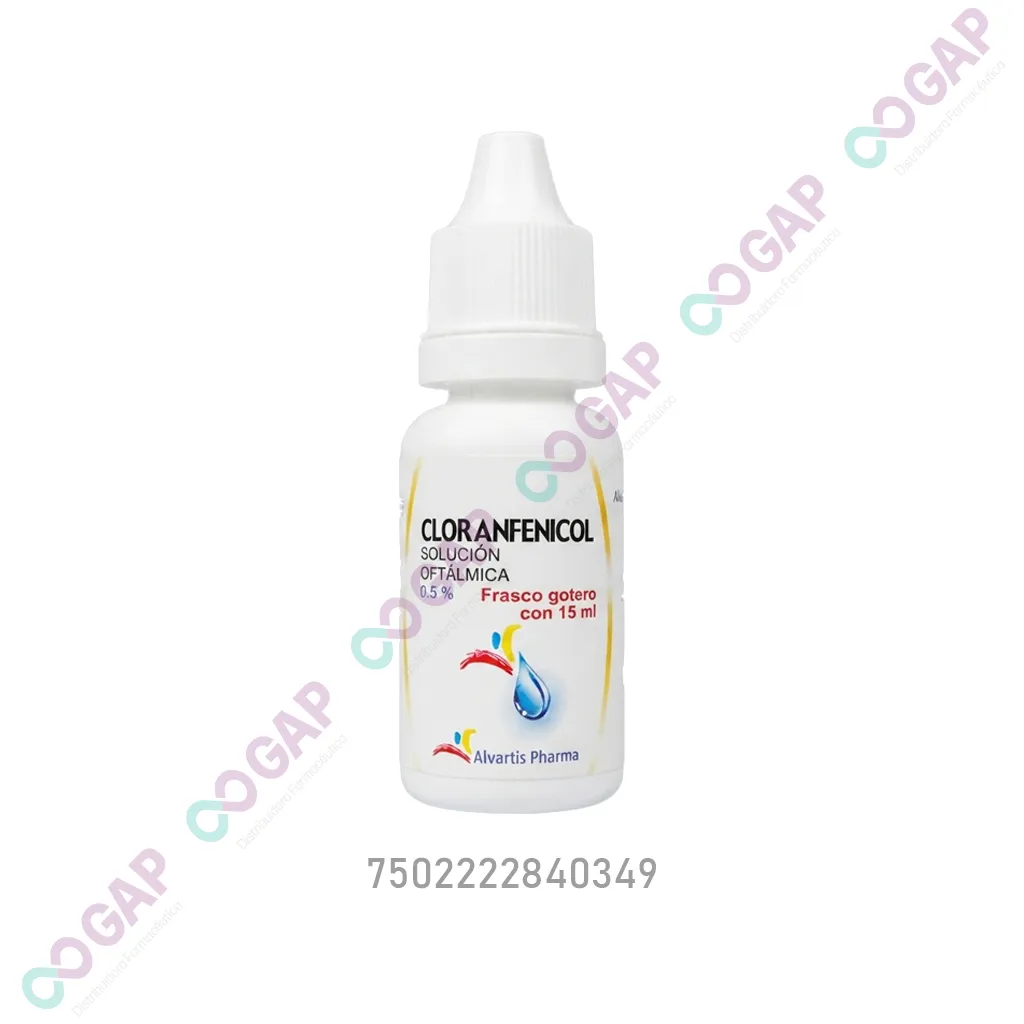 GE CLORANFENICOL 0.5% SOL OFT 15ML ALVARTIS