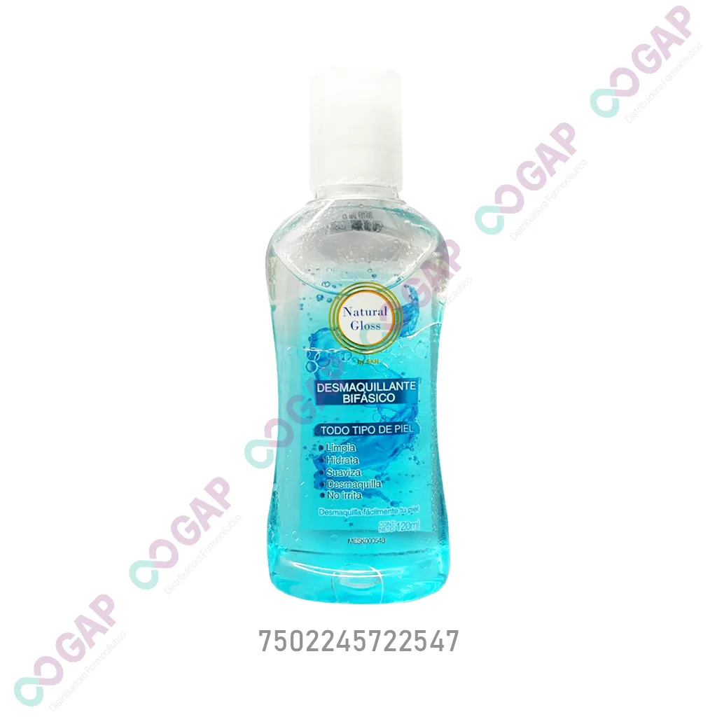 AGUA MICELAR NATURAL GLOSS 120 ML