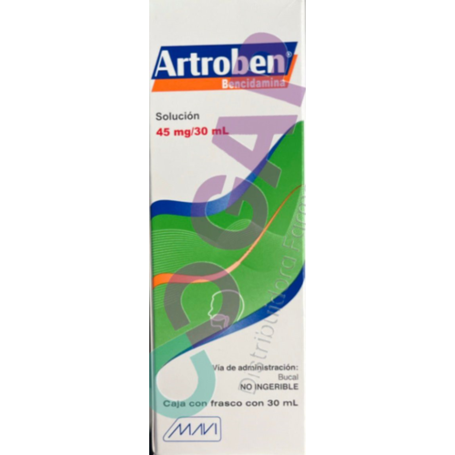 GE BENCIDAMINA ARTROBEN SOL 45MG/30 ML SPRAY BUCAL