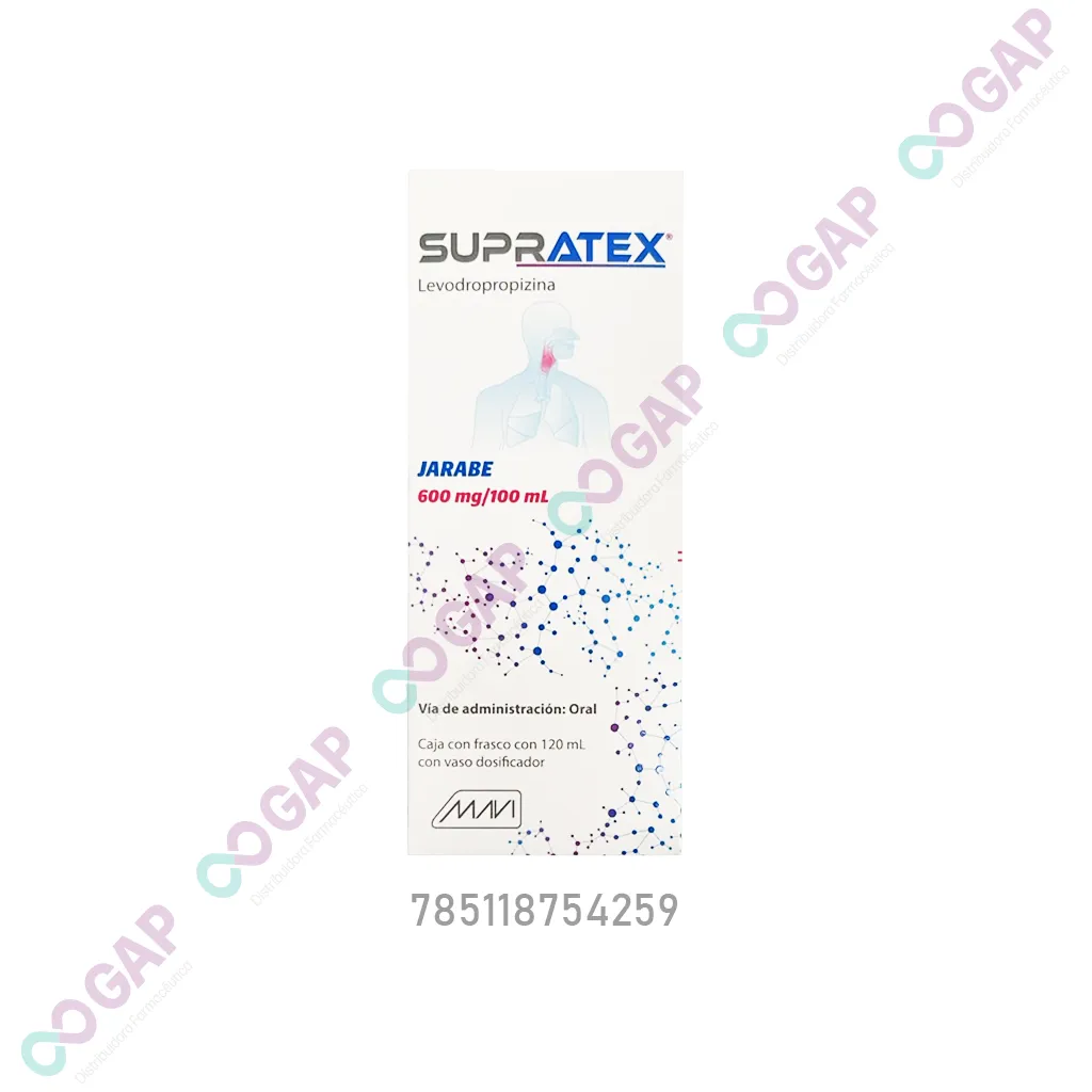 GE LEVODOPROPIZINA JBE SUPRATEX 120 ML