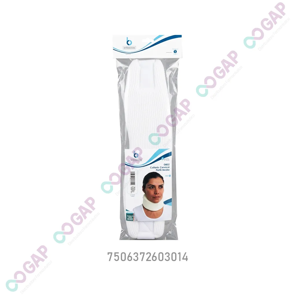 COLLARIN CERVICAL BLANDO BLANCO GDE 1 PZA