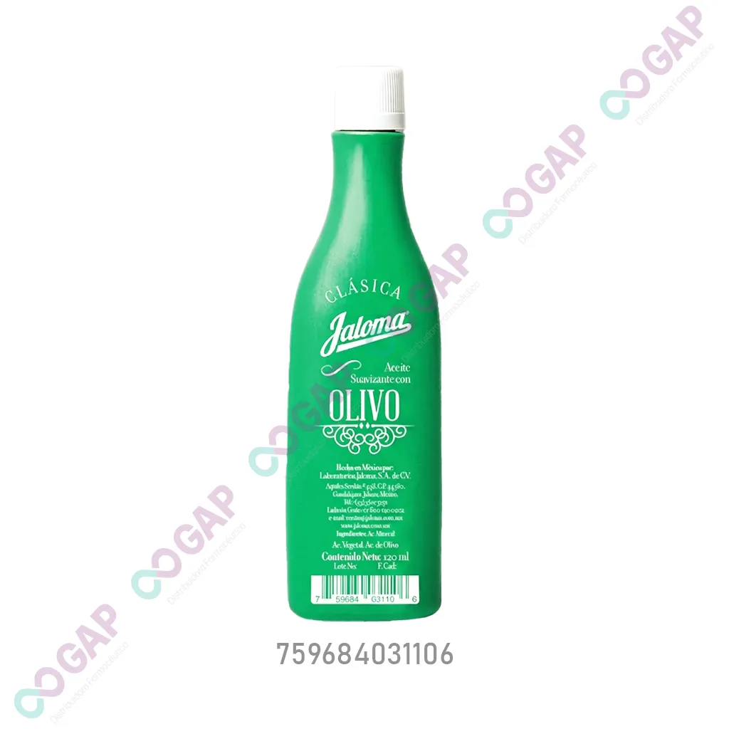 ACEITE DE OLIVO JALOMA FCO 120 ML