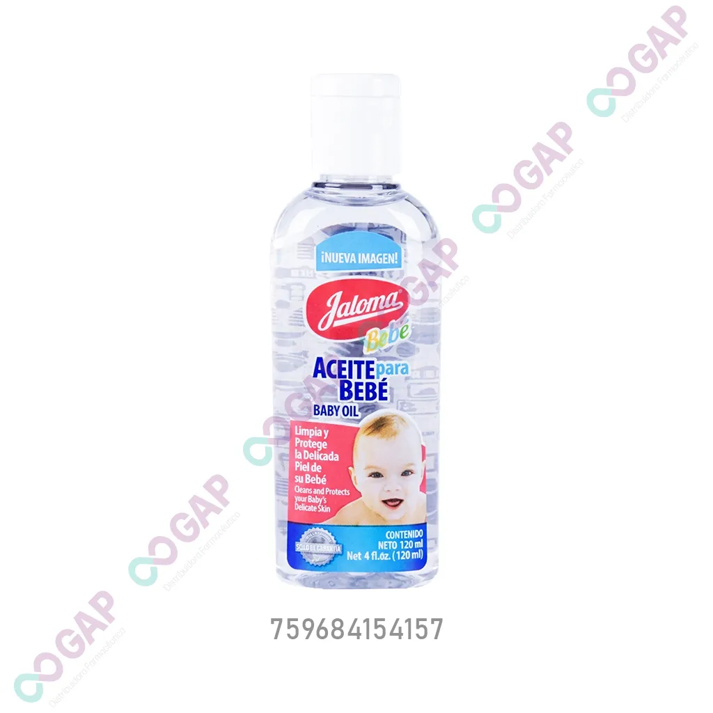 ACEITE DE BEBE JALOMA FCO 120 ML