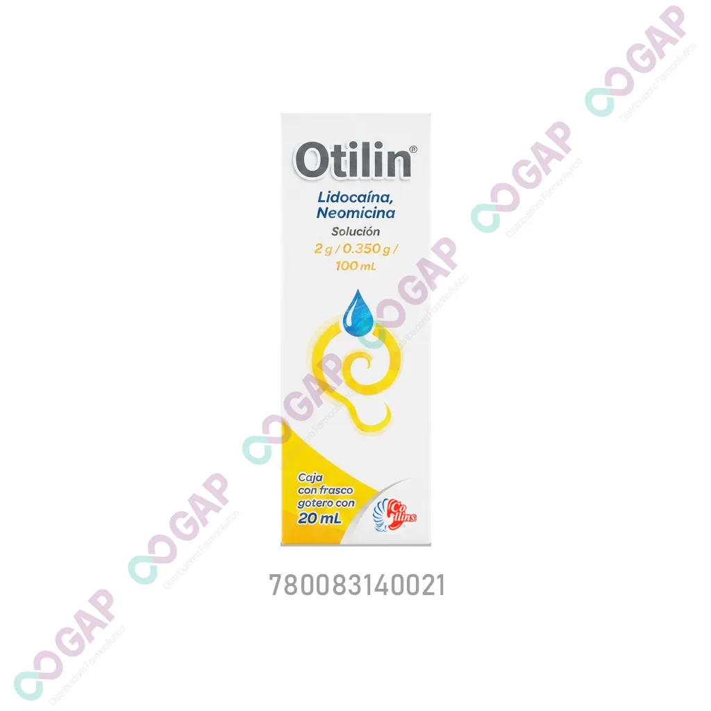 GE LIDOCAINA/DEXAMETASONA OTILIN SOL OTICA 20 ML