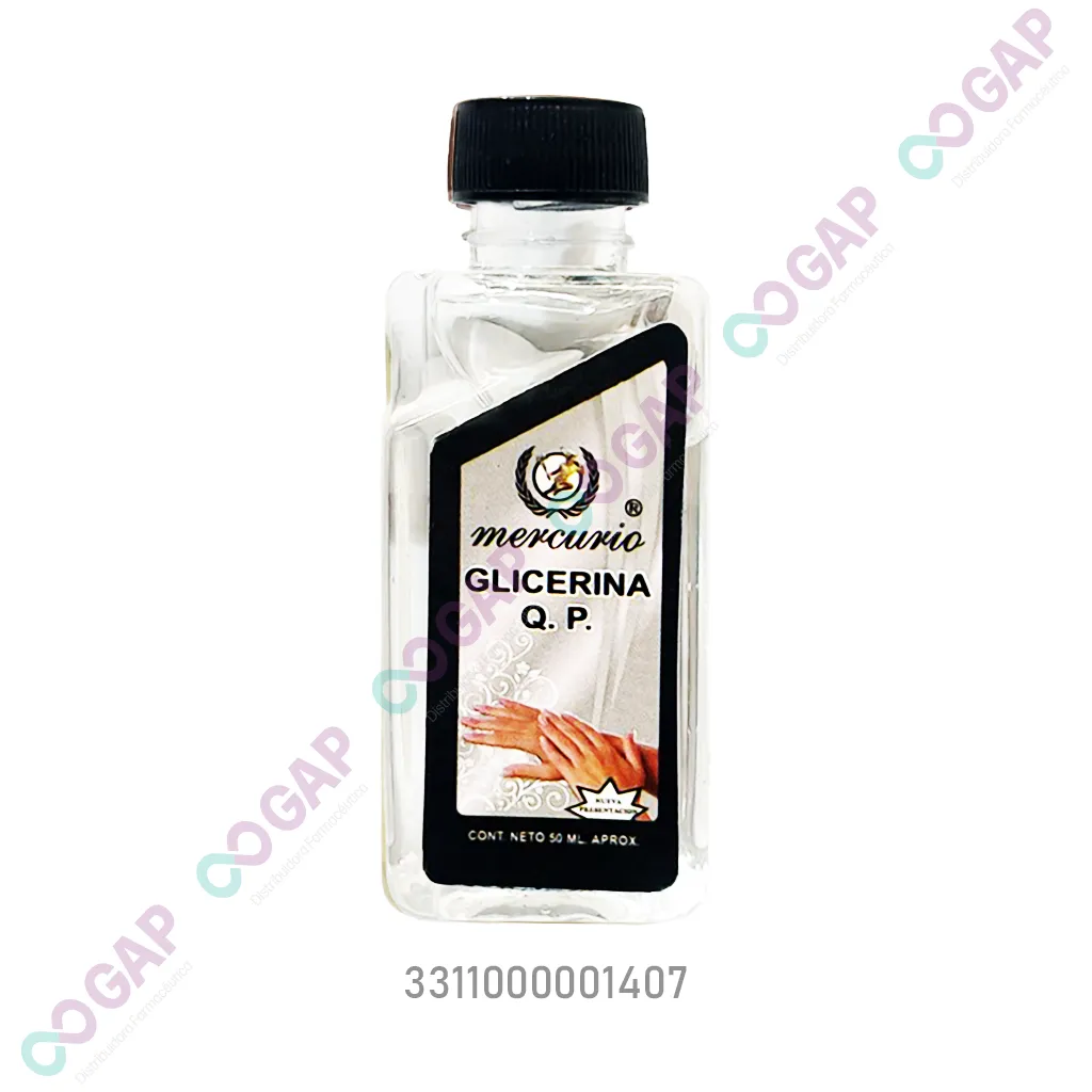 GLICERINA 50ML MERCURIO
