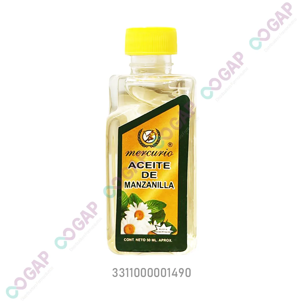 ACEITE DE MANZANILLA 50ML MERCURIO