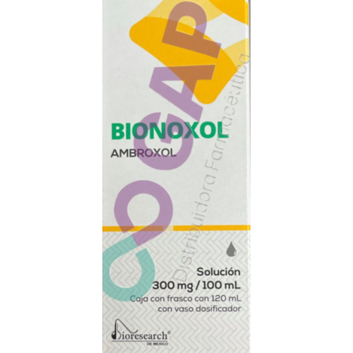 GE AMBROXOL BIONOXOL SOL 300MG/100 ML FCO 120 ML