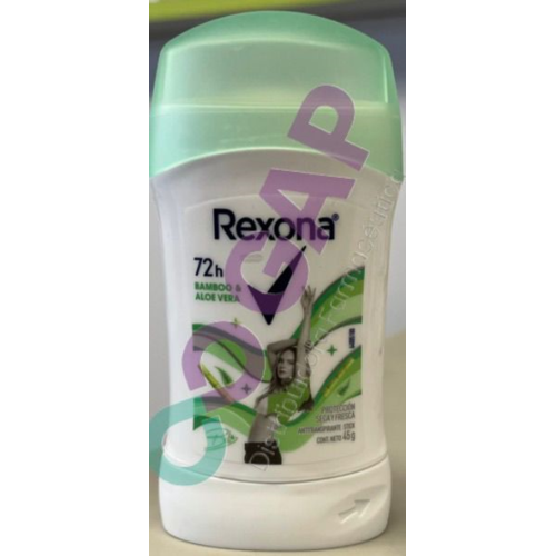 DESODORANTE REXONA BARRA 45 G BAMBOO&ALOE VERA WOMEN